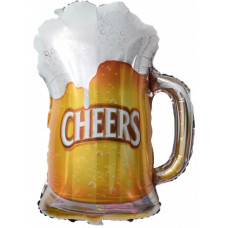 Шар (29''/74 см) Фигура, Пиво в кружке, 1 шт.