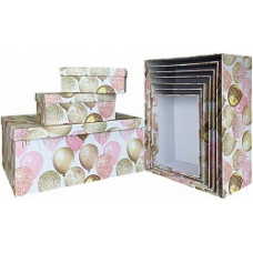 Набор коробок Воздушные шарики, 37*29*16 см, 10 шт.