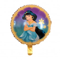 Шар (18"/46 см) Круг, Принцесса Жасмин из "Алладина".