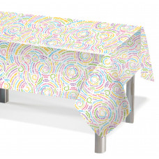 Скатерть одноразовая, Праздничные шарики, 120*180 см, 1 шт.