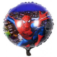 Шар (18"/46 см) Круг, Человек Паук ночной город