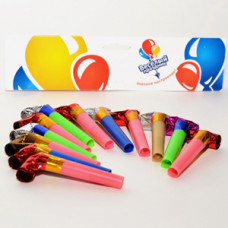 Язык-гудок фольга 12шт.