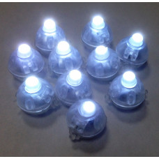 Подсветка в шар Белого свечения, 10 шт.