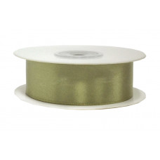 Лента атласная (2,5 см x 22,85 м) Оливковый