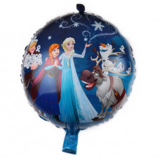 Шар (18''/46 см) Круг, Холодное сердце, все герои