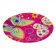 Тарелка, Бабочки, 9 дюйм, 6шт.