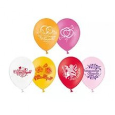 Шар с рисунком 12" Свадьба 2