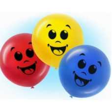 Шар с рисунком 18" Улыбка /Ит