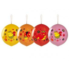 Панч-болл с рисунком Насекомые многоцв