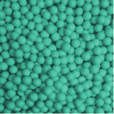 Шарики пенопласт, Зеленый, 6-8 мм, 10 гр.