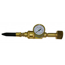 Редуктор с манометром с гибким носиком