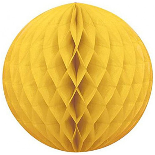 Бумажный шар Желтый (12''/30 см)