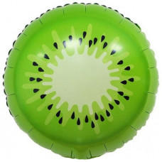 Шар (18''/46 см) Круг, Киви, Зеленый, 1 шт.