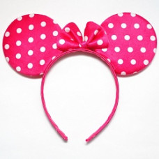 Ободок с ушками, Розовые точки