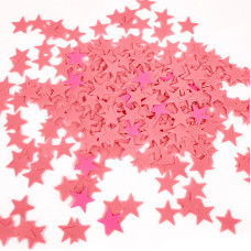 Конфетти Звезды, Розовые, 17гр.
