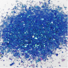 Конфетти Блестки, Голубые голография, фольга, 20гр.