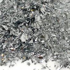 Конфетти Блестки, Серебро, фольга, 20гр.