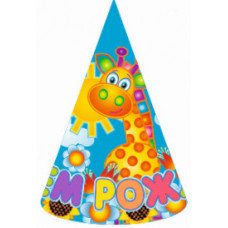 Колпак С ДР "Игрушки" 6шт.