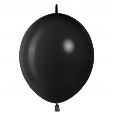 Линколун (6''/15 см) Черный, пастель, 100 шт.