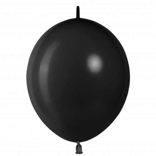 Линколун (6''/15 см) Черный, пастель, 100 шт.