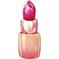 Шар (46''/117 см) Фигура, Губная помада, Розовый, 1 шт.