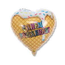 К 18" РУС ДР Мороженое белое