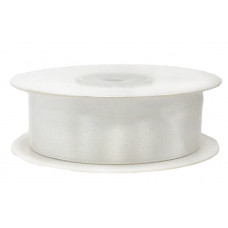 Лента атласная (3,8 см x 22,85 м) Белый