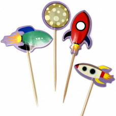 Пики для канапе Космос, 12 шт