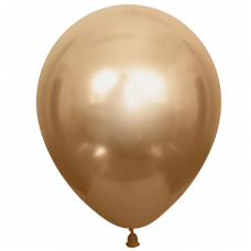 Шар (12''/30 см) Золото (522), хром, 50 шт.