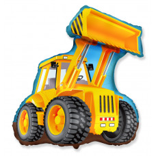 Шар (12''/30 см) Мини-фигура, Экскаватор