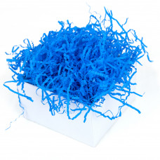 Наполнитель бумажный Пергамент, Синий, 50 г.