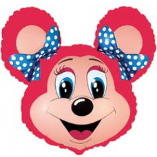 Шар (30''/76 см) Фигура, Лолли-Маус, Красный