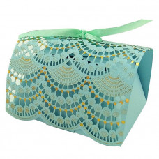 Набор коробок складных "Бонбоньерка" Мятный 9*6,5*5 см