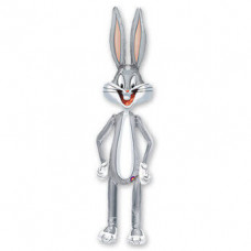 Шар (82\'\'/208 см) Ходячая Фигура, Багз Банни, в упаковке 1 шт.