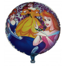 Шар (18"/46 см) Круг, Принцессы