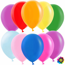 Шар (12''/30 см) Ассорти, пастель, 100 шт.