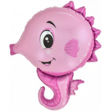 Шар (31''/79 см) Фигура, Кайлин, Морской конек, 1 шт.