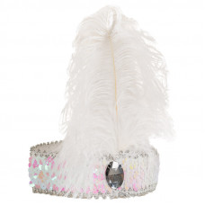 Ободок ар - Деко, серебро