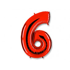 Г ЦИФРА 6 40" Red