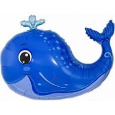 Шар с клапаном (17''/43 см) Мини-фигура, Бенни, Маленький китенок, 1 шт.