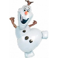 Шар (26''/66 см) Фигура, Холодное сердце, Олаф (надув воздухом), 1 шт.