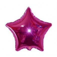 Шар (18"/46 см) Звезда, Сиреневый
