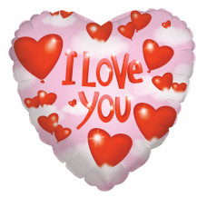 К Сердце Розовое Большое летающие сердца