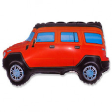 Шар (34''/86 см) Фигура, Внедорожник, Красный