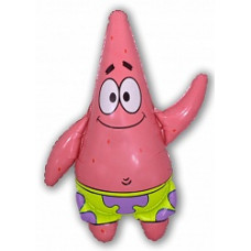 Шар (41''/104 см) Фигура, Патрик, Розовый