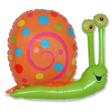 Шар (32''/81 см) Фигура, Улитка, Зеленый