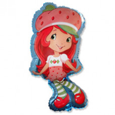 Шар (14"/36 см) Мини-фигура, Клубничка