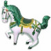 Шар (14"/36 см) Мини-фигура, Лошадь карусельн, Фуше