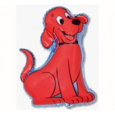 Шар (14"/36 см) Мини-фигура, Пес Клифорд, Красный
