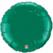 Шар (18''/46 см) Круг, Зеленый